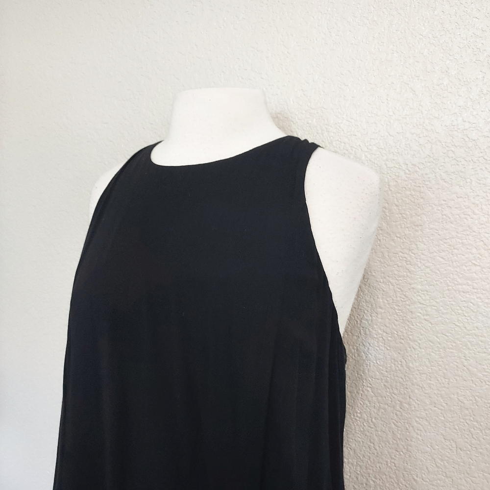 Bella Lux Black Comfy Tent Dress Size Large - Picture 5 of 13